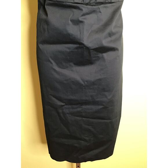 Boden Women Cotton Sleeveless Bow Shift Dress Women's Size 10 Blue - Picture 6 of 11